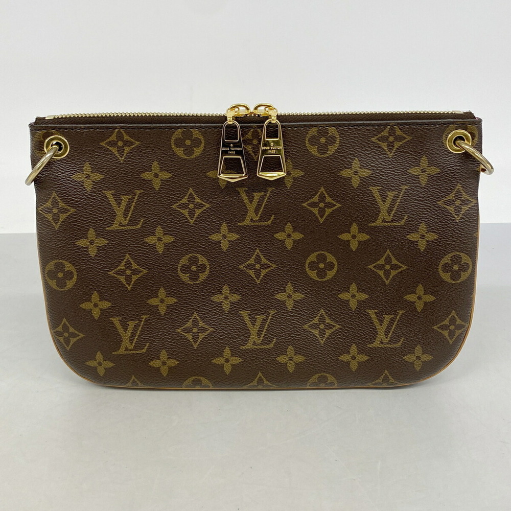 LOUIS VUITTON Brown Monogram Shoulder Bag - Picture 10 of 10